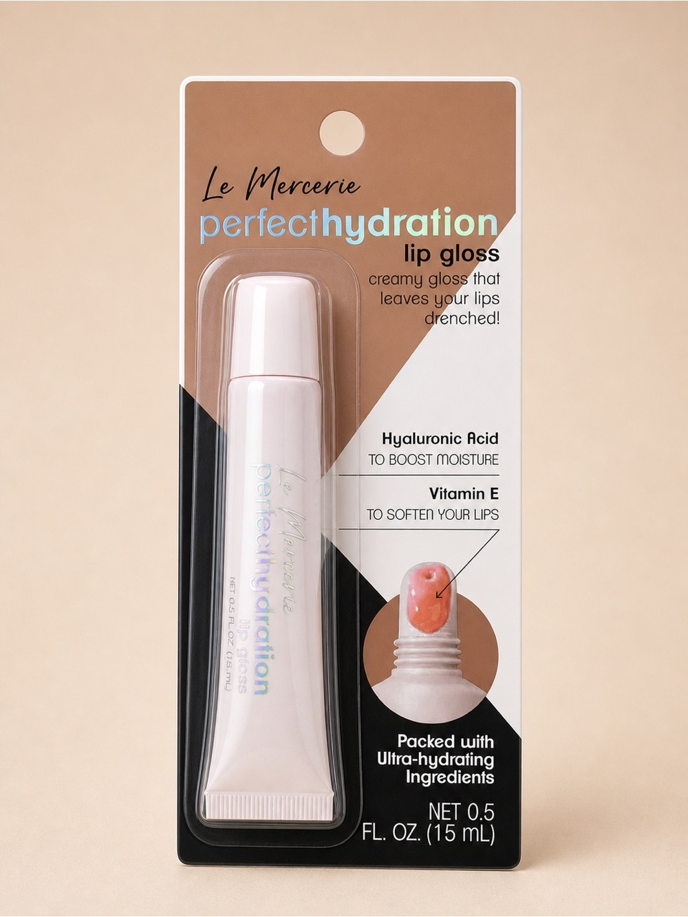 Le Mercerie Perfect Hydration Lip Gloss - Light Pink
